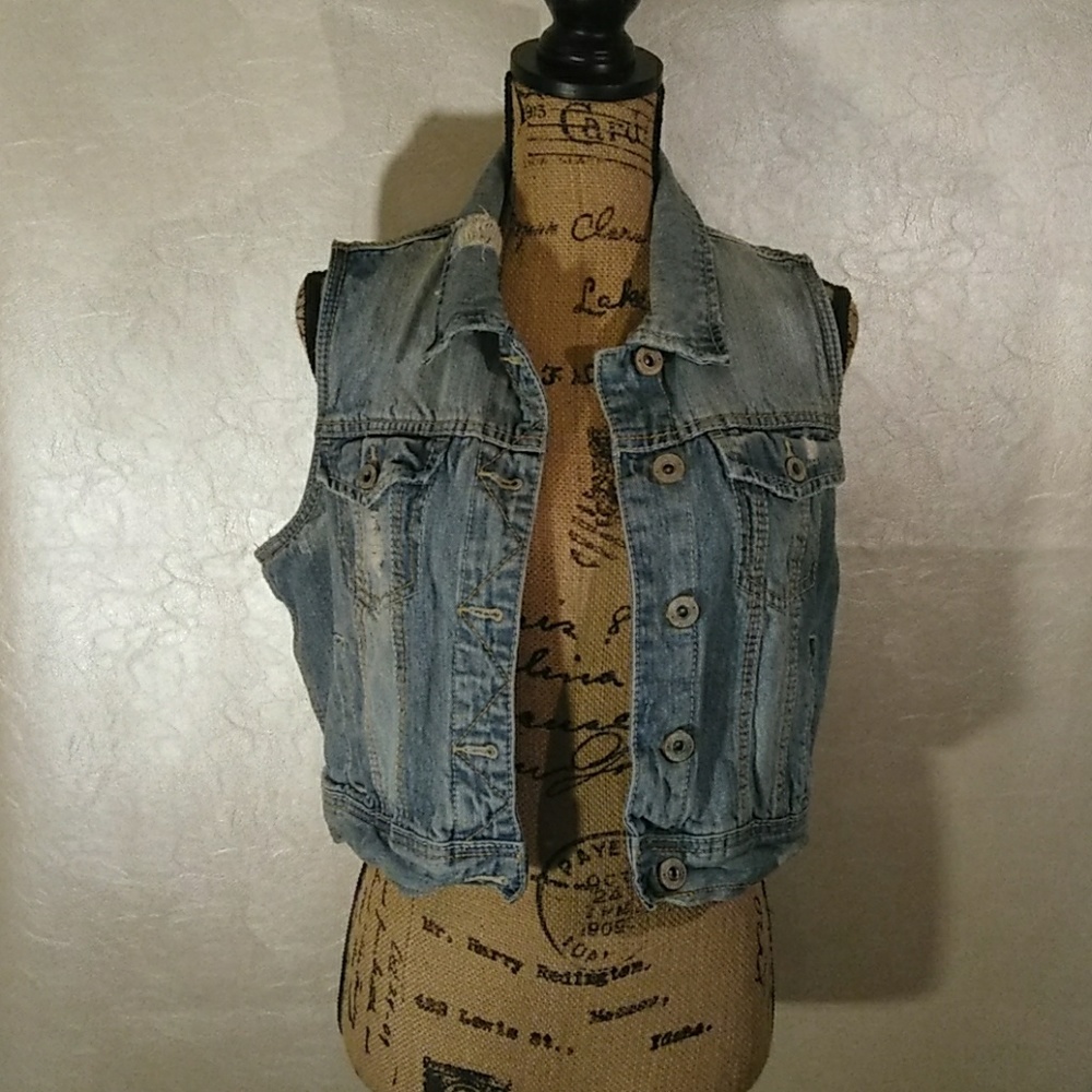 Cropped Jean Jacket
